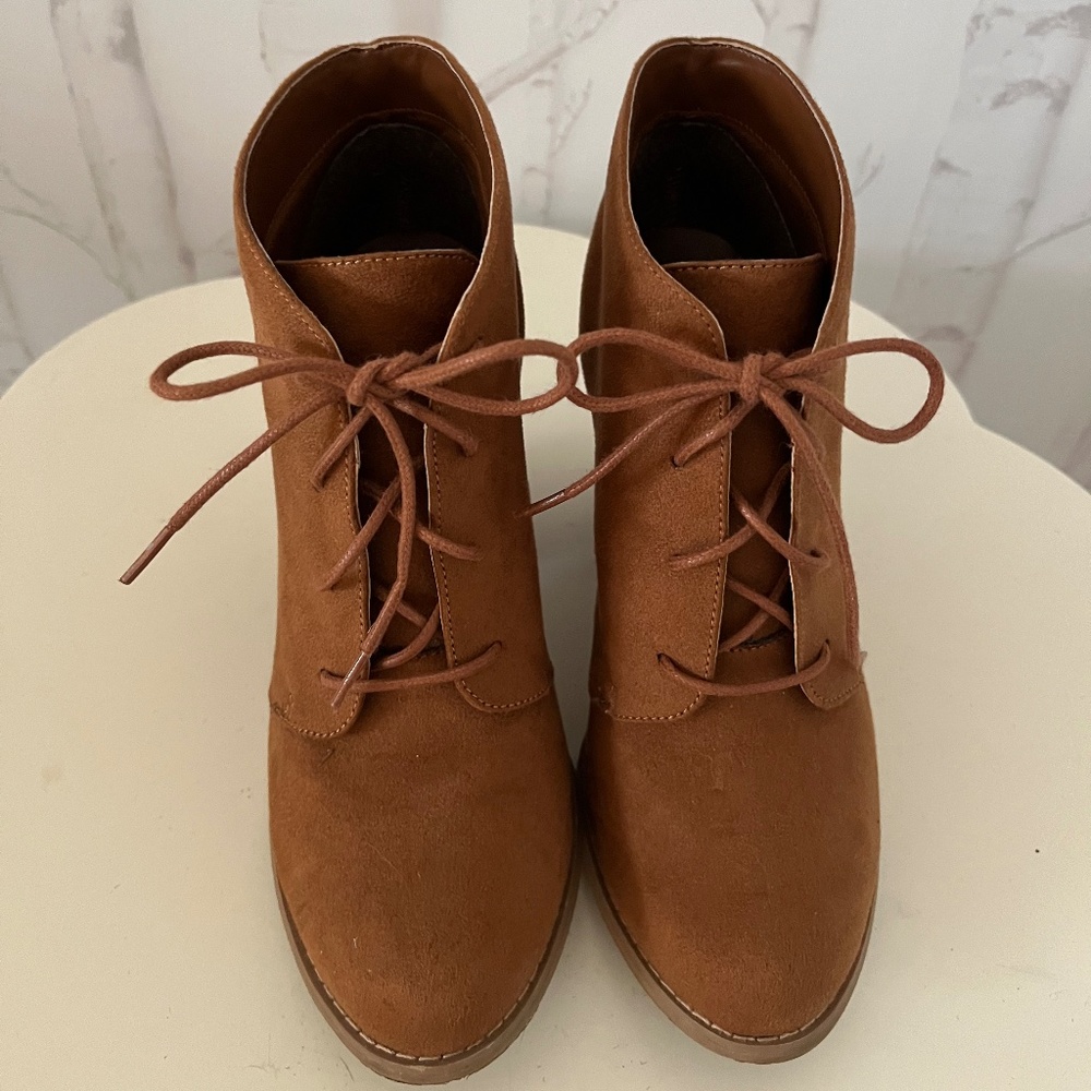Call It Spring Lace-Up Booties - Picture 4 of 7